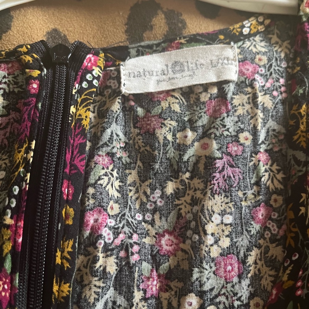 Natural Life Floral Jumpsuit Dress Lot - Mixed Floral Prints - Picture 7 of 12